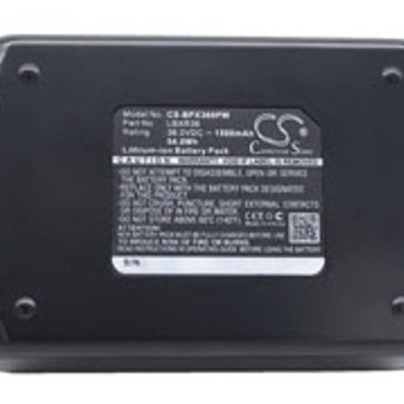 ILC Replacement for Black & Decker Lbxr36 Battery LBXR36  BATTERY BLACK & DECKER